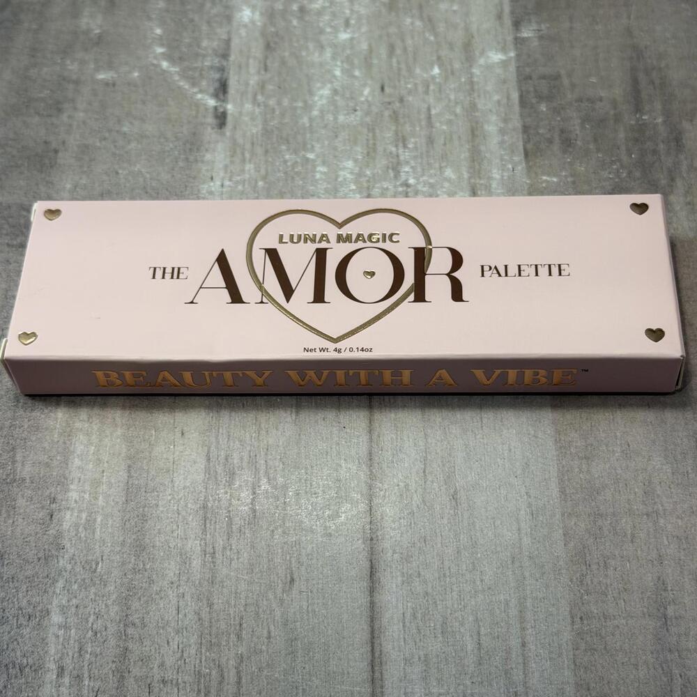 Luna Magic THE AMOR PALETTE .14oz Eyeshadow Mattes, Shimmers Earthy Tones